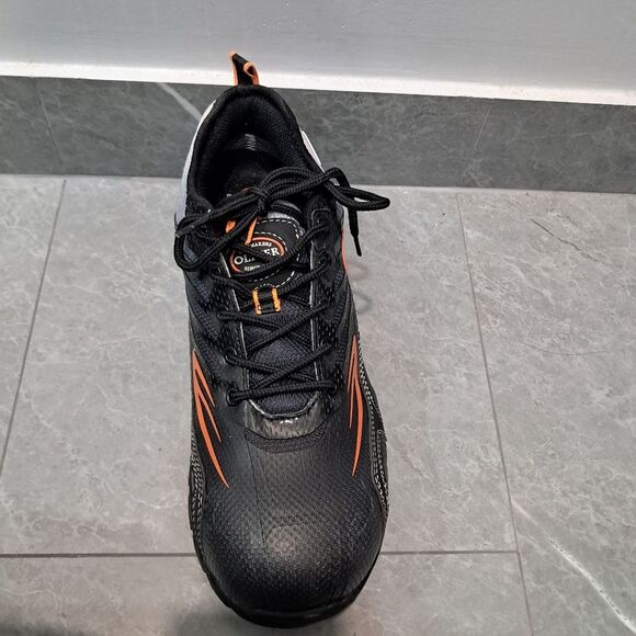 *Final Price* Oliver by Honeywell Steel Toe Black Work Safety Sneakers Shoes M11 - Picture 6 of 13